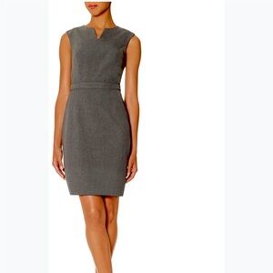 The Limited Collection Sheath Dress, Grey, Size 2